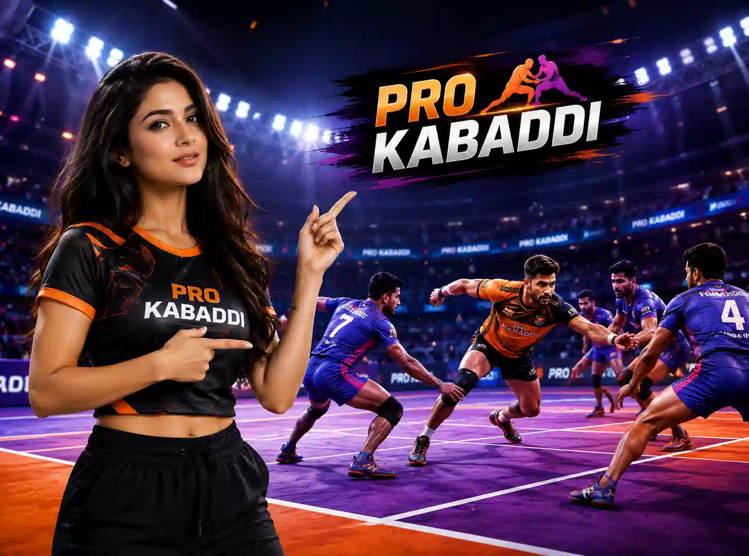Pro Kabaddi arena — Gold365 kabaddi category
