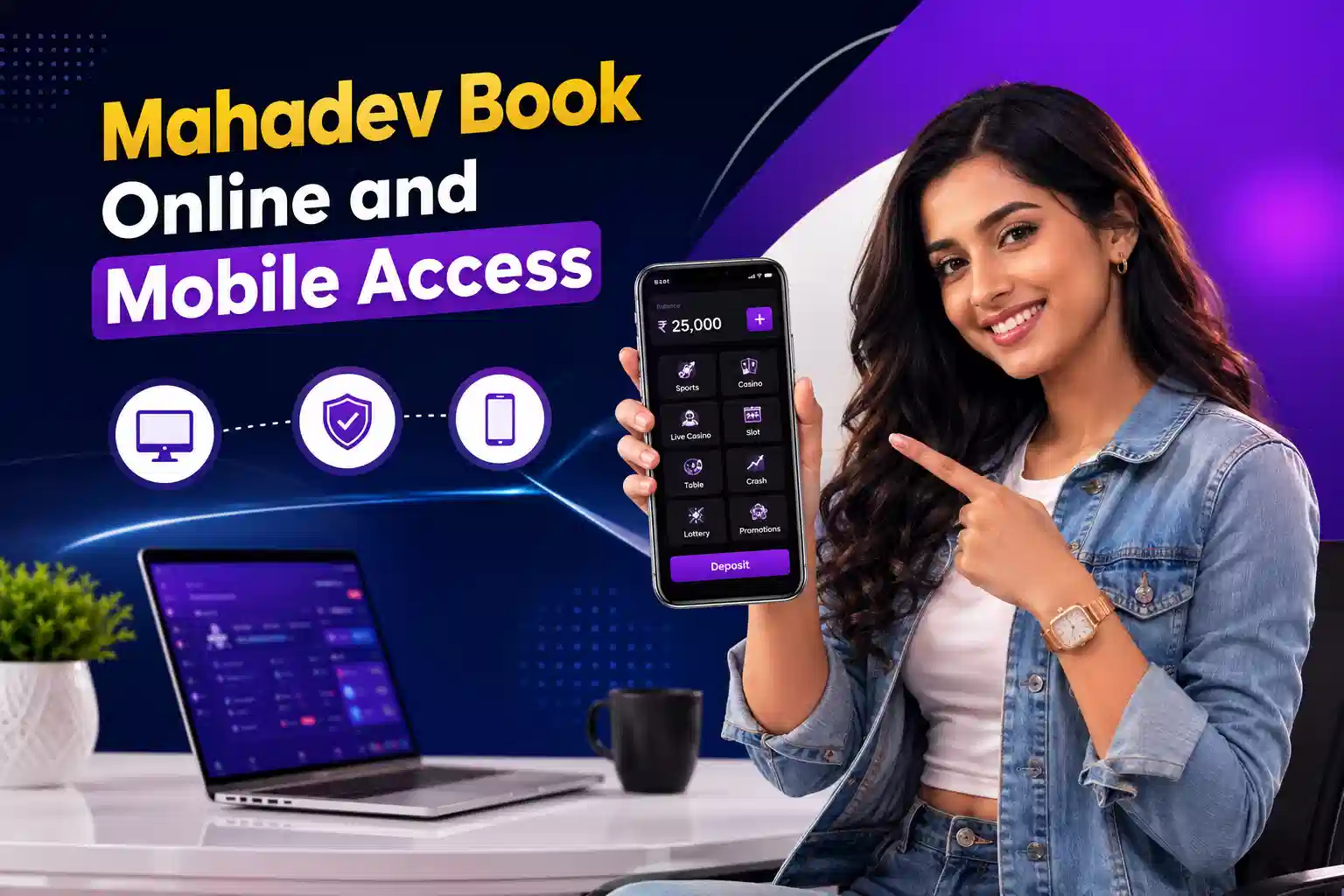 Smartphone showing a verified mobile app download for online account access